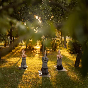 Landmark Skyvue Amenities - Yoga Lawn